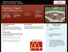Tablet Screenshot of felling.mccookbaseball.org